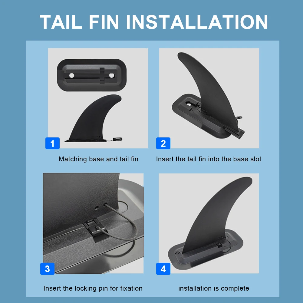 Slide-in Surfboard Fin Detacha - đánh giá và giá Stand Up Paddle Leash