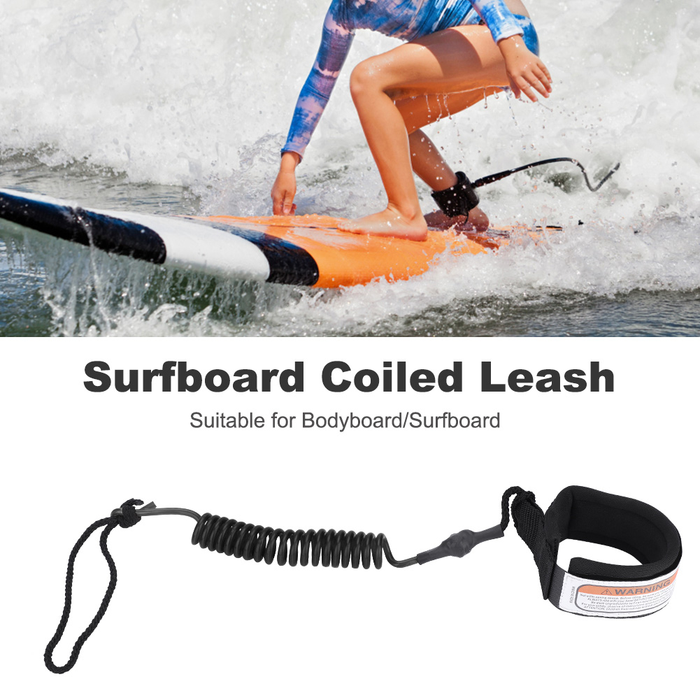 Board Coiled Stand Up Paddle B - đánh giá và giá Stand Up Paddle Leash