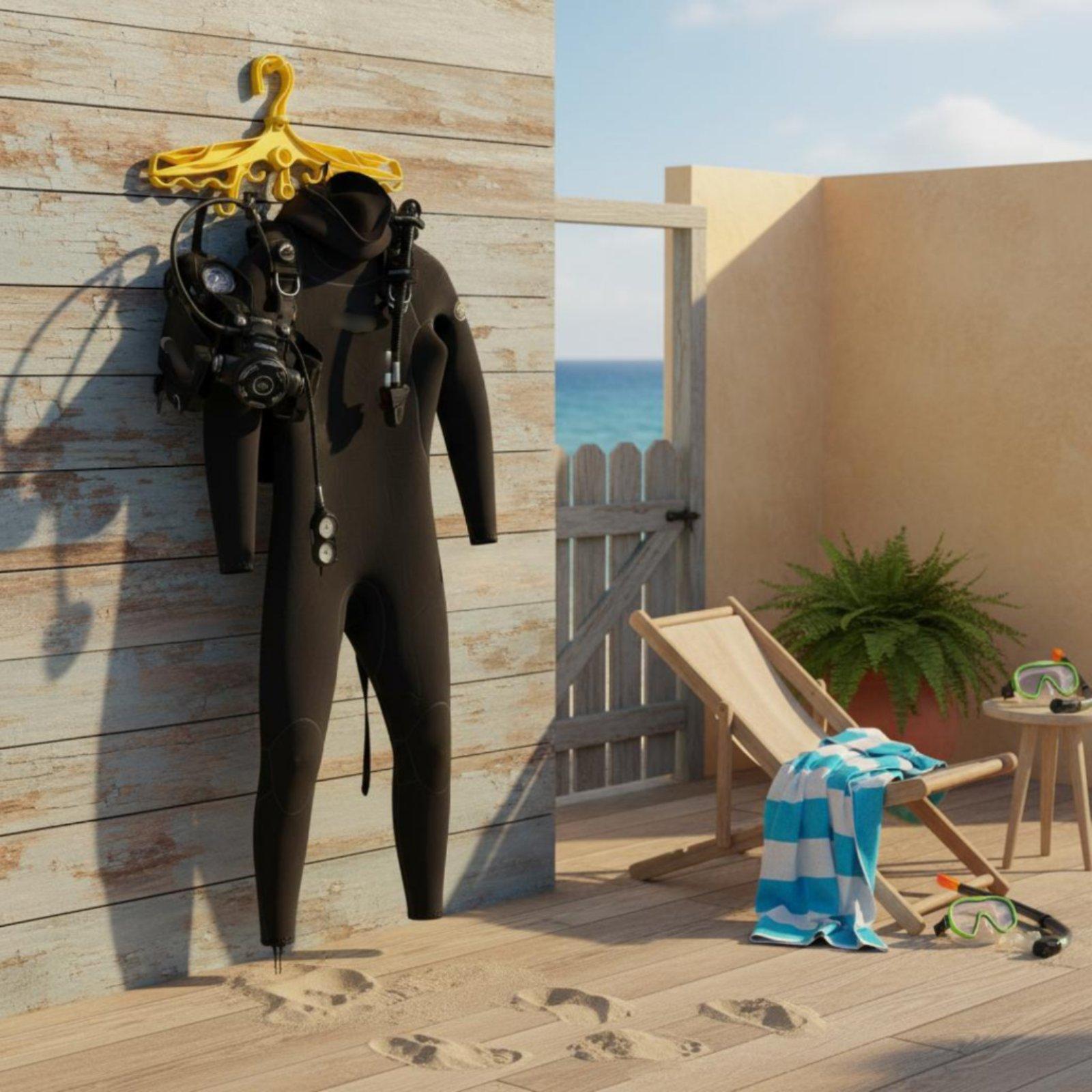 Plastic Diving Hanger with Eig - đánh giá và giá Aquatic Sports Scuba