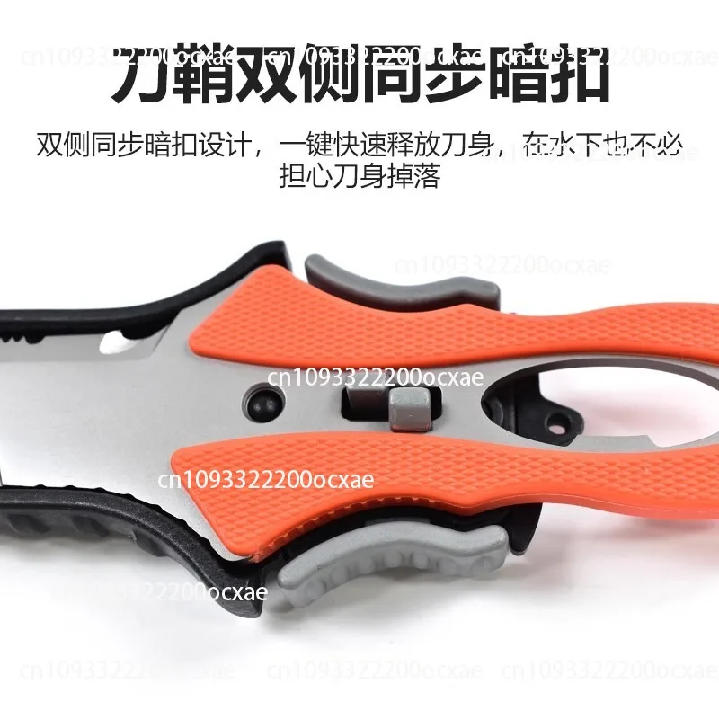 Water Rescue Knife Outdoor Rop - đánh giá và giá Dive Knife Titanium