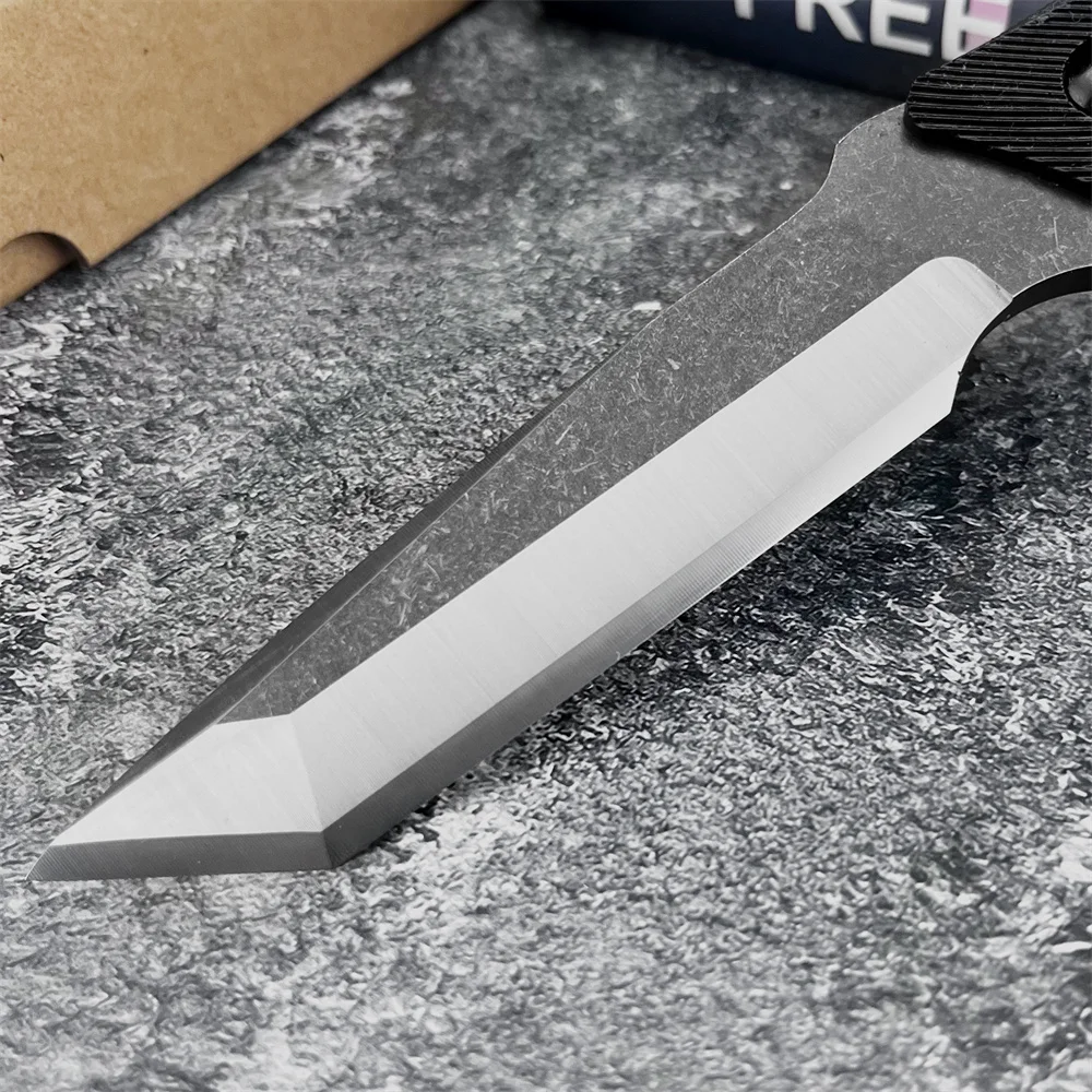 Outdoor Camping Fixed Blade Kn - đánh giá và giá Dive Knife Titanium