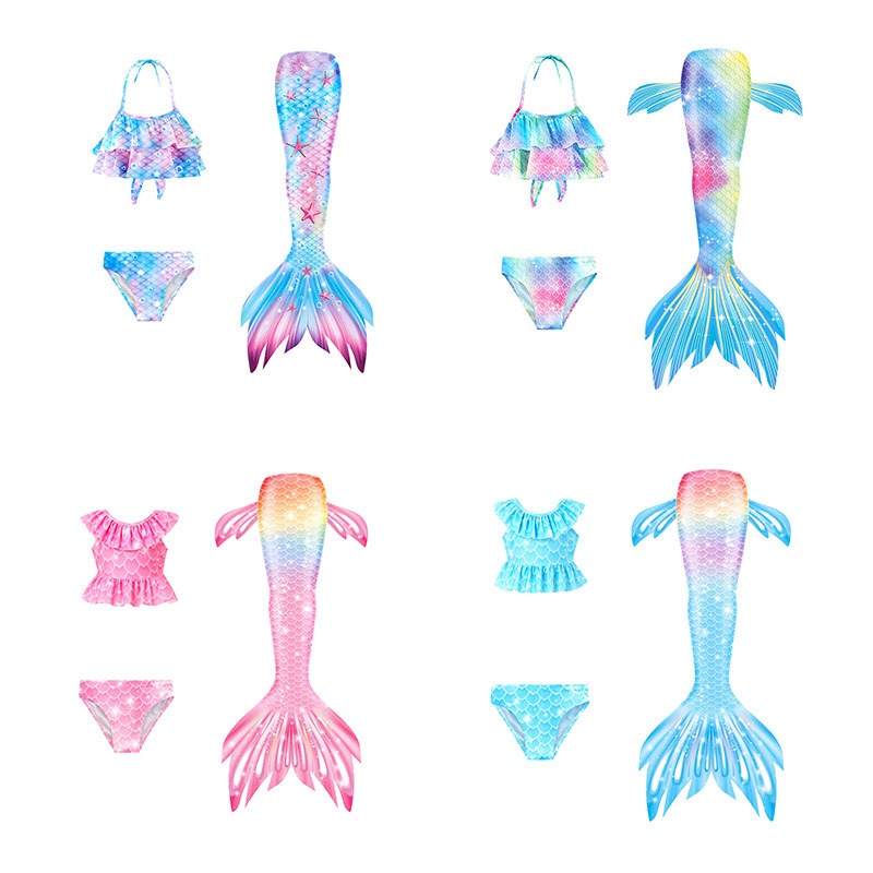 Girls Mermaid Tail Cosplay Cos - đánh giá và giá Aquatic Sports Wear