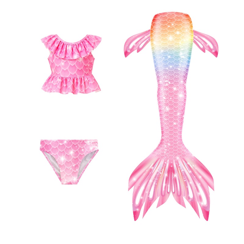 Girls Mermaid Tail Cosplay Cos - đánh giá và giá Aquatic Sports Wear