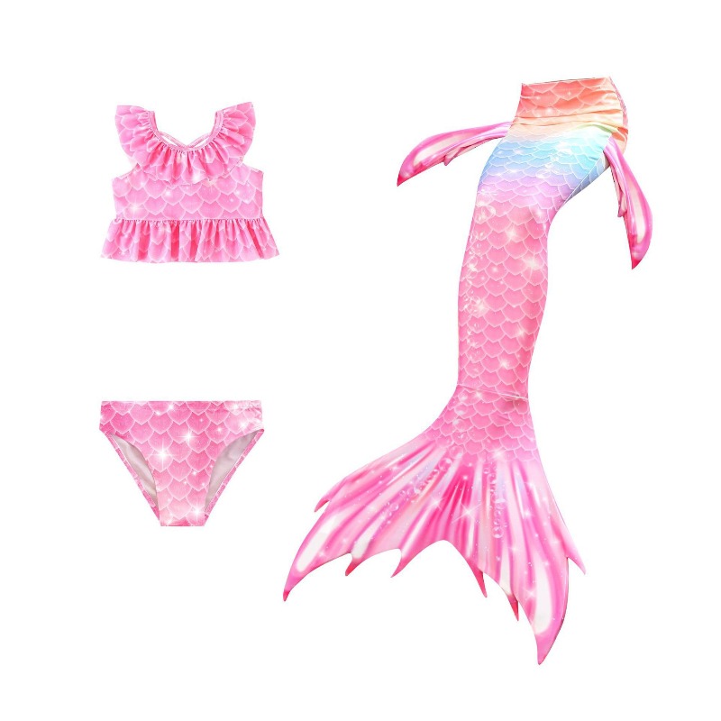 Girls Mermaid Tail Cosplay Cos - đánh giá và giá Aquatic Sports Wear