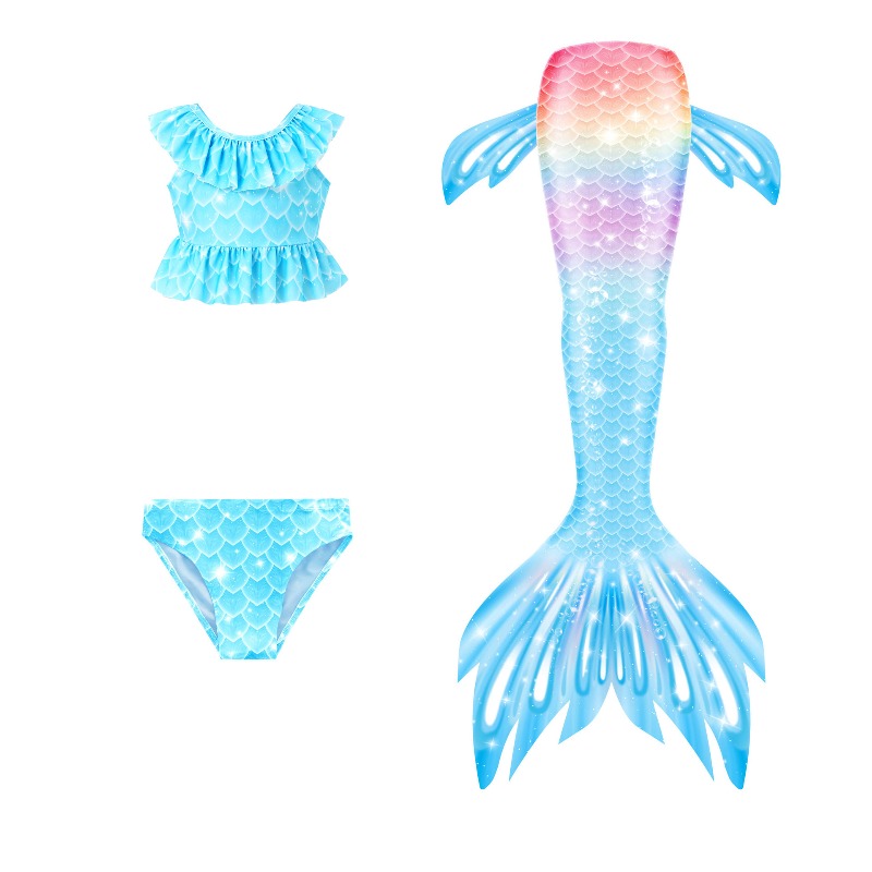 Girls Mermaid Tail Cosplay Cos - đánh giá và giá Aquatic Sports Wear