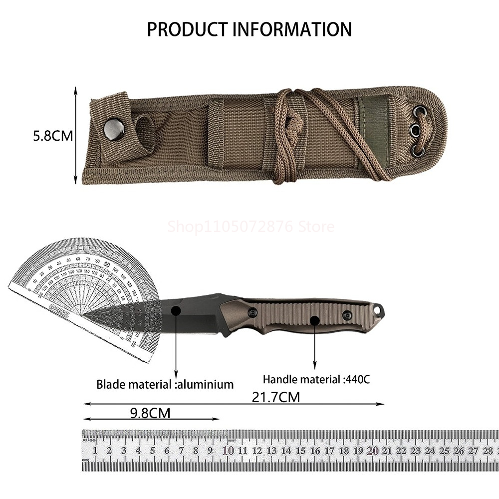 140BK EDC Wilderness Survival  - đánh giá và giá Dive Knife Titanium
