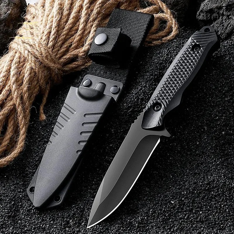 stainless steel sheath pocket  - đánh giá và giá Dive Knife Titanium