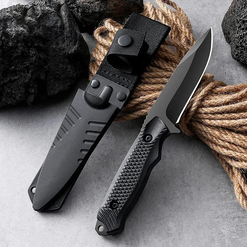 stainless steel sheath pocket  - đánh giá và giá Dive Knife Titanium